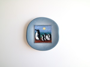 ARABIA  / Helja ヘルヤ 小さな陶板 / ペンギン No.4306