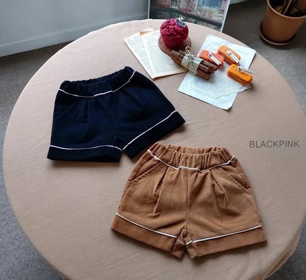 ❉即納 BLACKPINK /コーデュロイShortpants