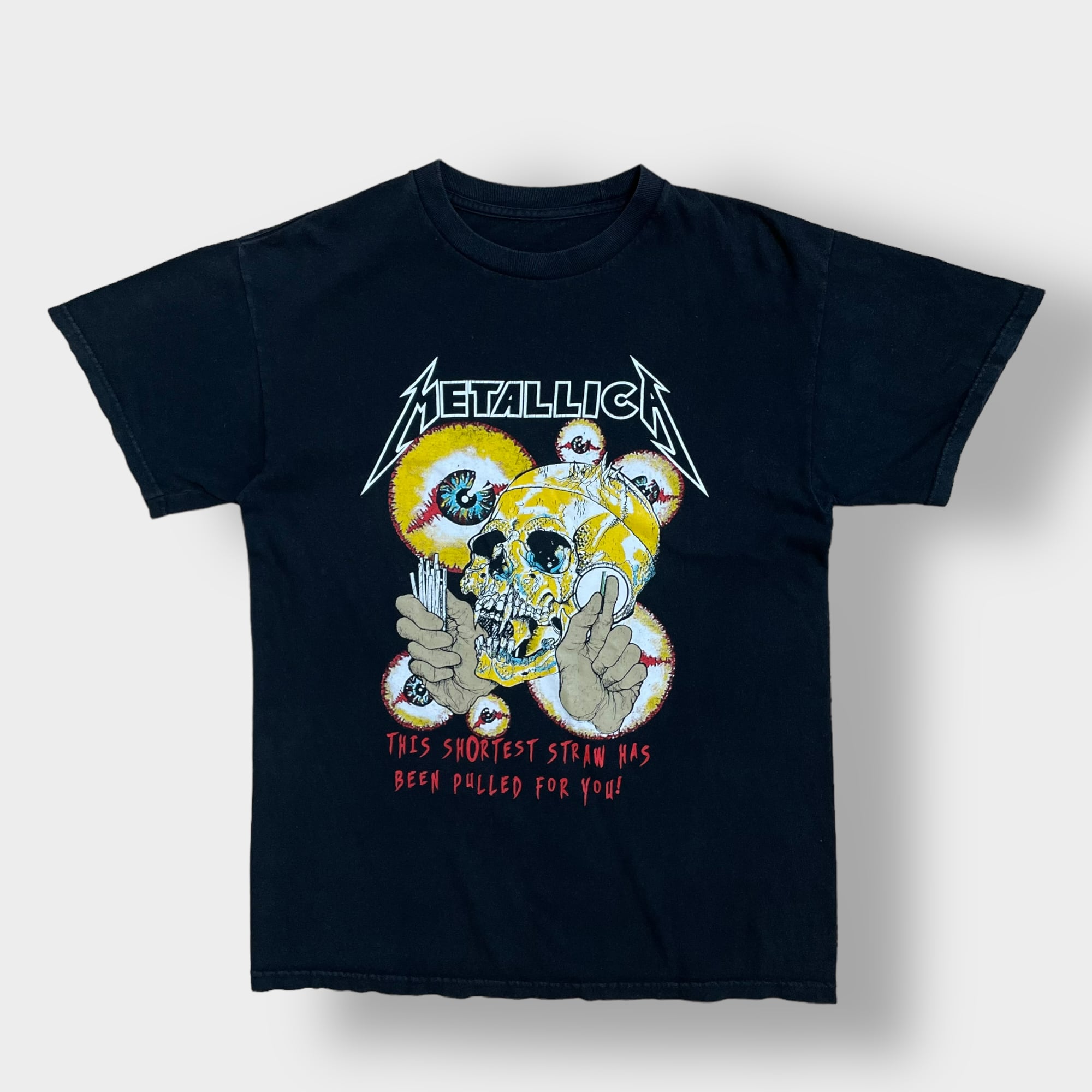 METALLICA】メタリカ バンドTシャツ プリント ロゴ バンt ロックt