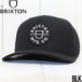 【送料無料】 BRIXTON ブリクストン CREST C MP SNAPBACK CAP スナップバックキャップ 帽子 BLK [FB]