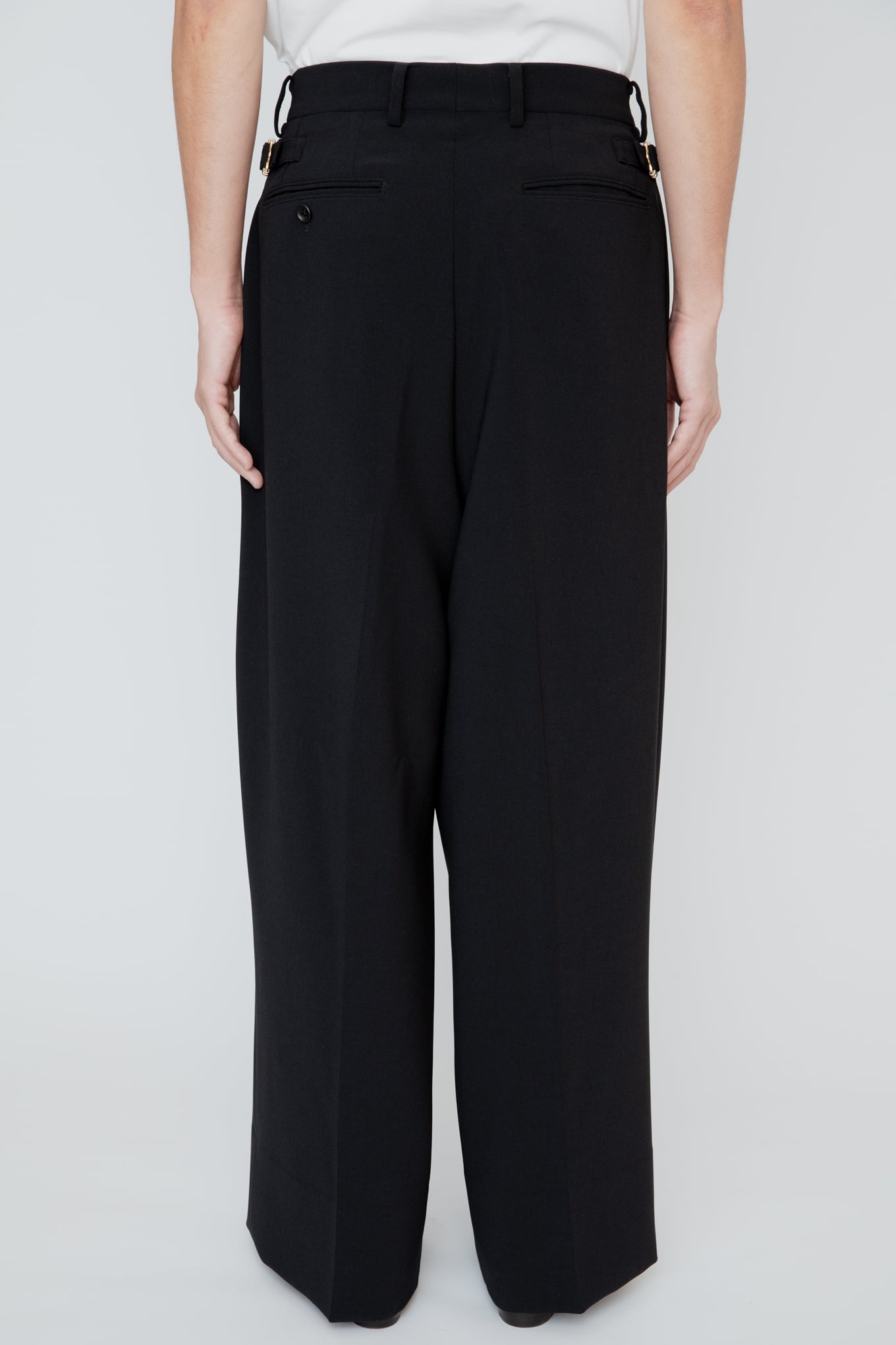 RAINMAKER】HAKAMA TROUSERS_BLACK | marfa store