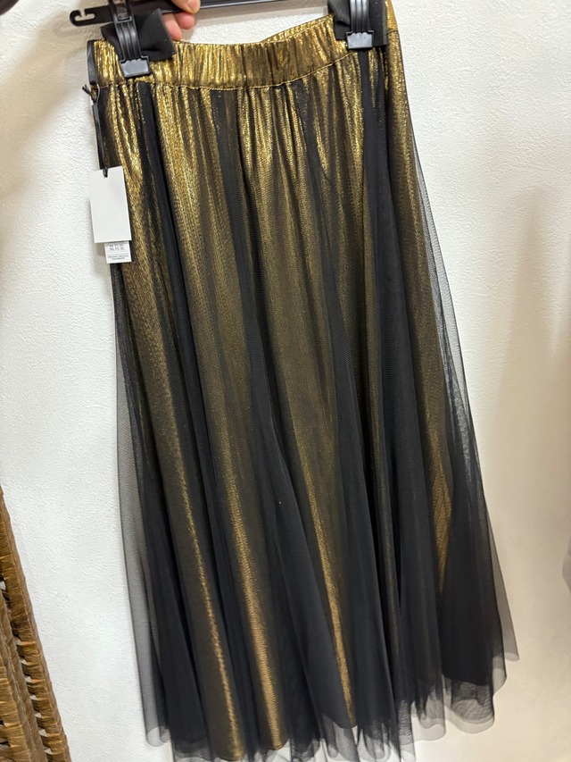 ROBE ハイネックネックラメラインニット531913