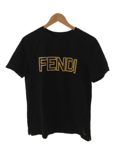 FENDI フェンディ ビッグ ロゴ プリント Tシャツ/メンズ/M