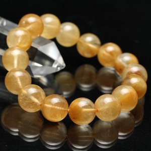ルチルクォーツ ブレスレット 13mm  おまかせ便 211-4155