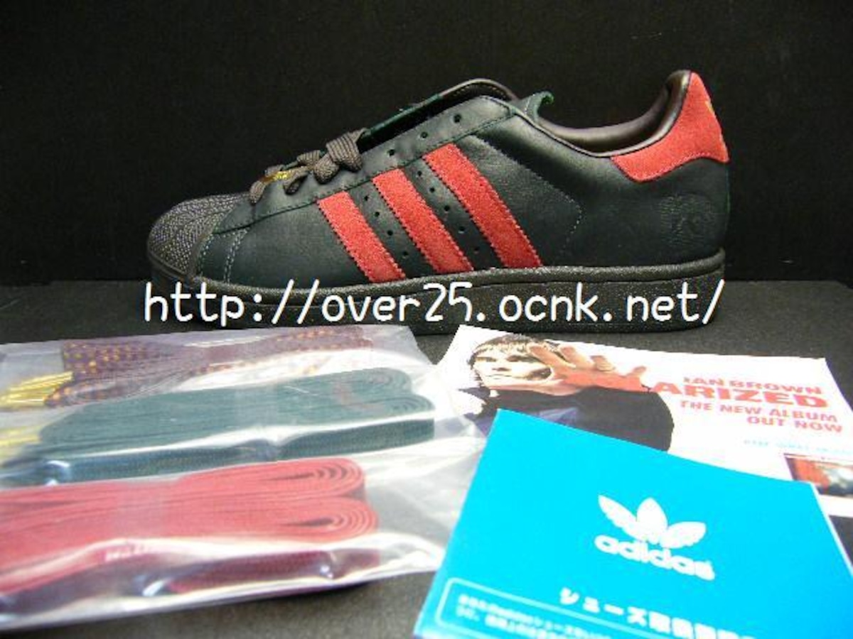 SOLD OUT】ADIDAS SUPER STAR 35周年記念 MUSIC SERIES IAN BROWN 
