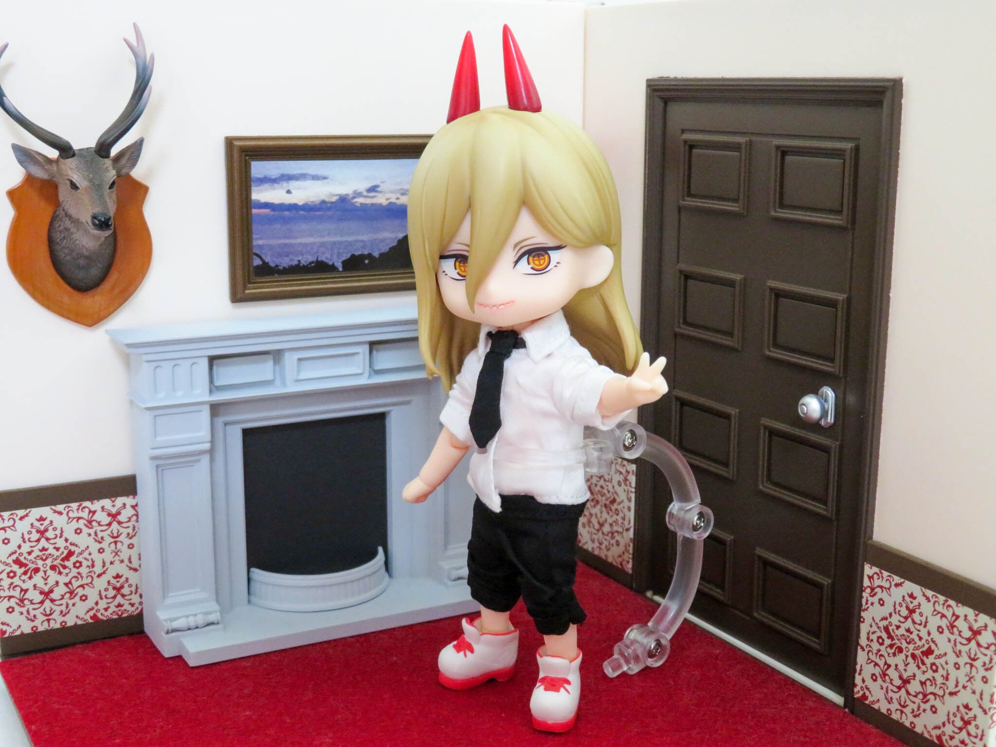 ねんどろいどどーる パワー 髪パーツ ツノ付きロング | ホビー通販