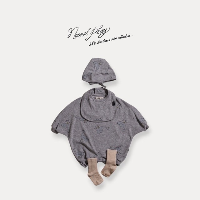 【予約/送料無料】normalplay / Terry Duck_Bebe Suit