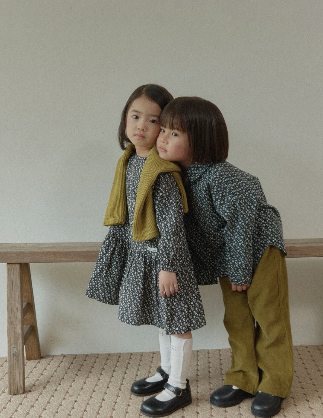 送料無料【予約】/ kidsブルーミングロングワンピース /lalaland