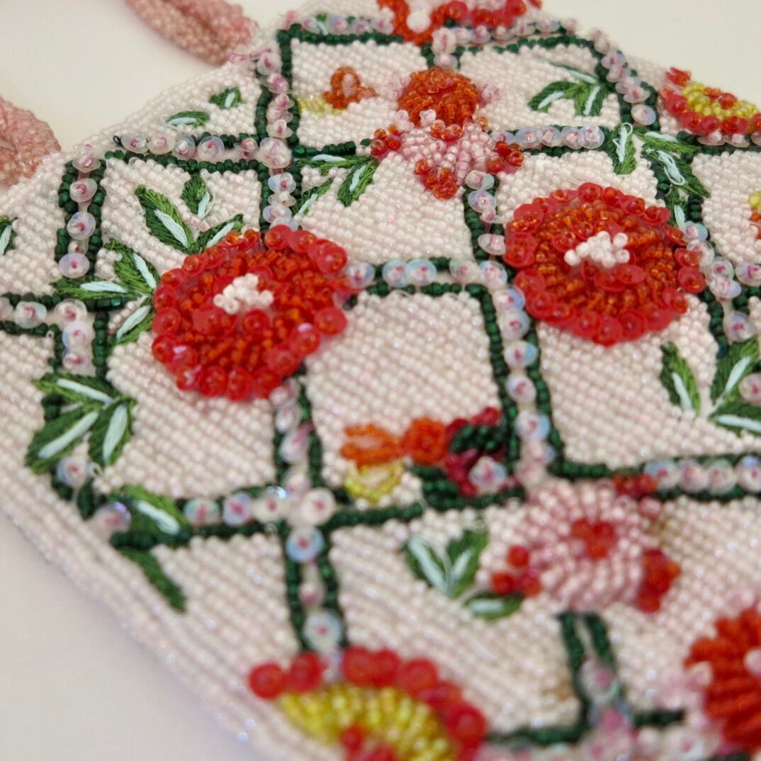 MARION GODART アンティークビーズ刺繍ミニバッグ(FRANCE)：¥19,800+