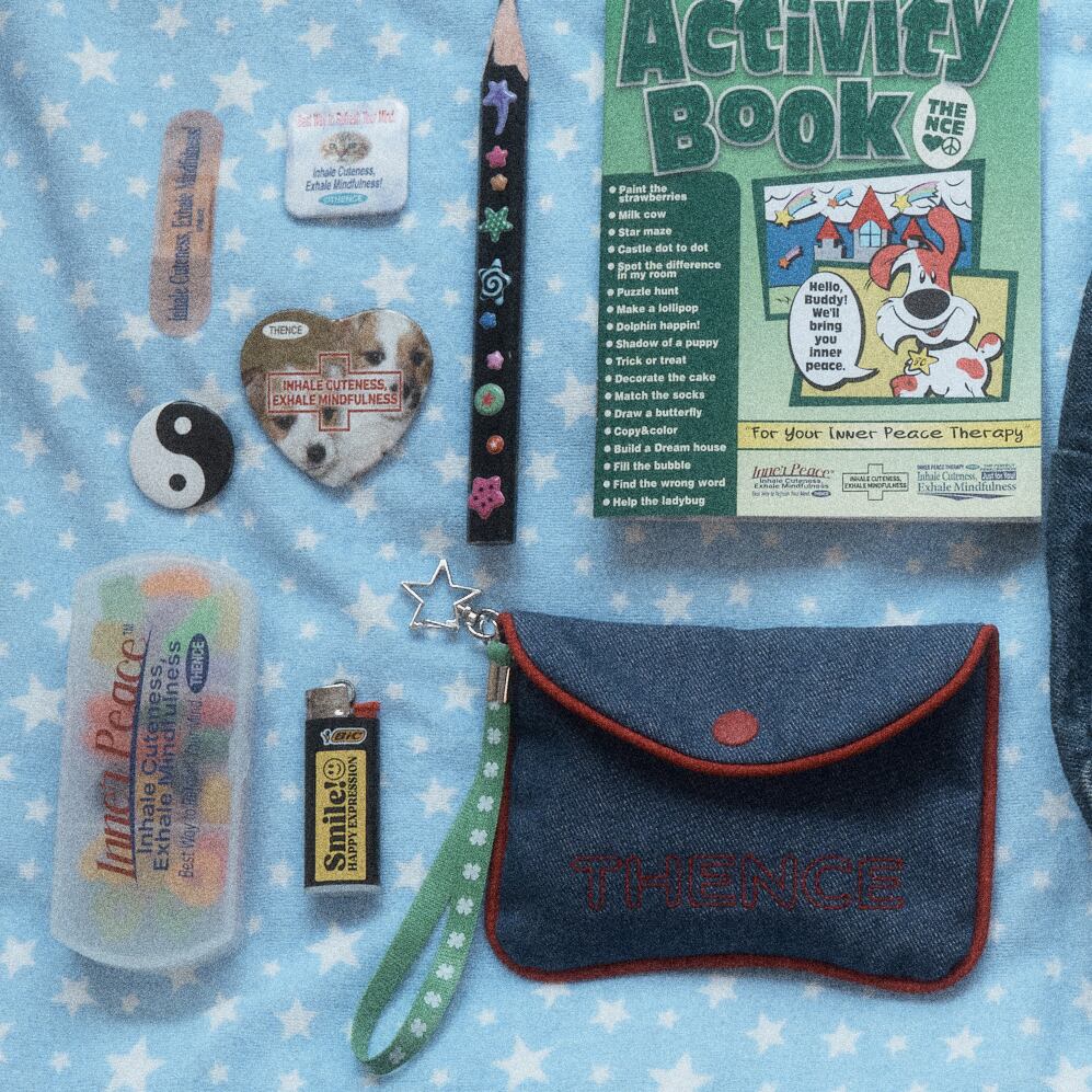 Snap デニム ポーチ | THENCE