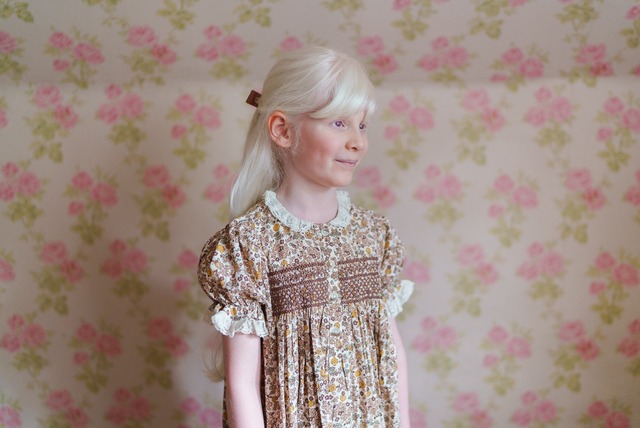 《即納》Little Cotton Clothes / Elizabeth Dress - Yarrow Floral