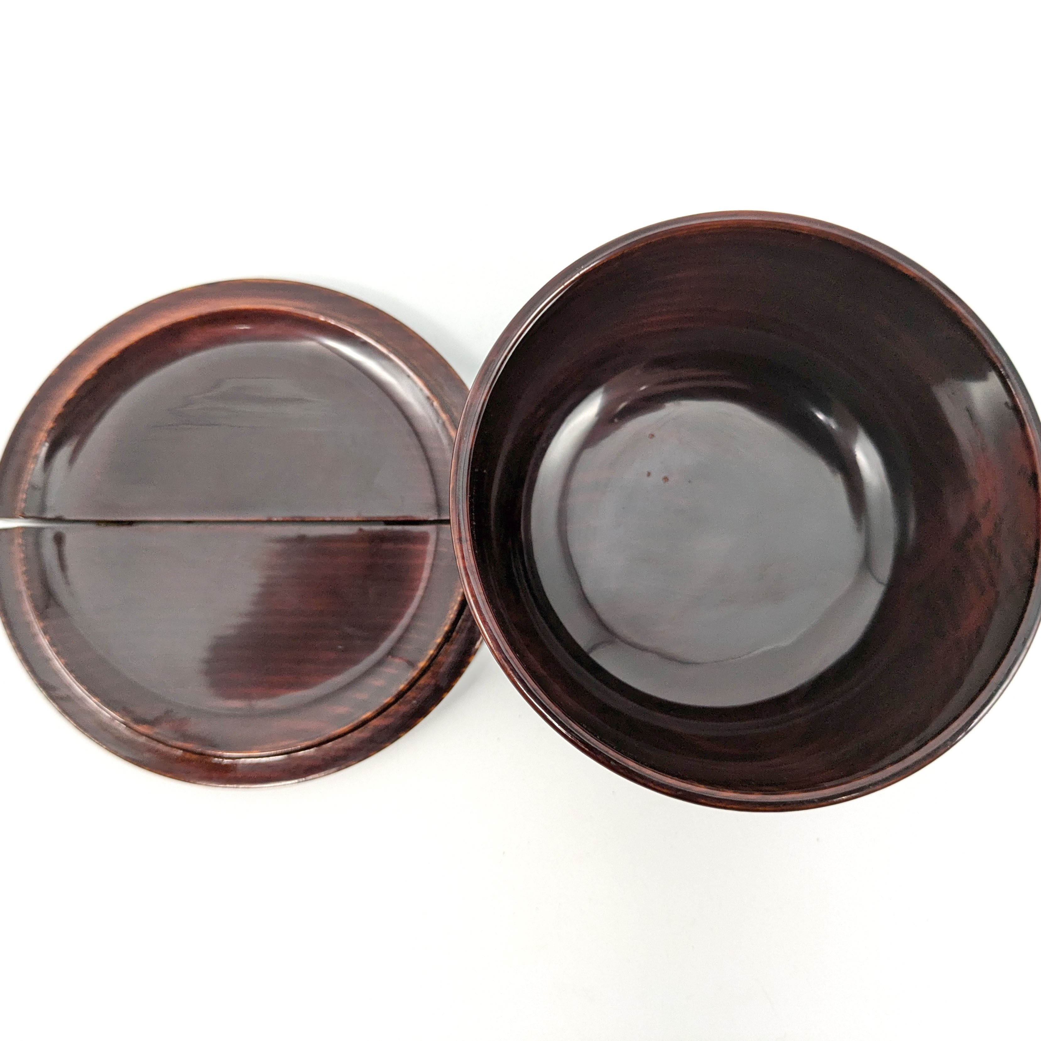 老松・割蓋・茶入・仕覆付き・漆器・茶道具・No.240721-46・梱包サイズ