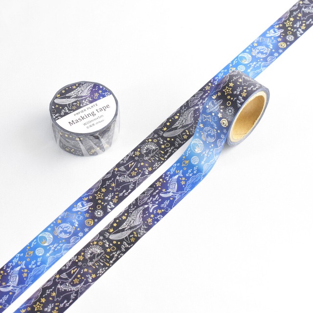 SHIBAO×パピアプラッツ　金箔　星ノ海　20mmマステ PA03