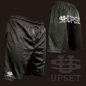 [定番品]UPSET fitnessハーフパンツ BLACK