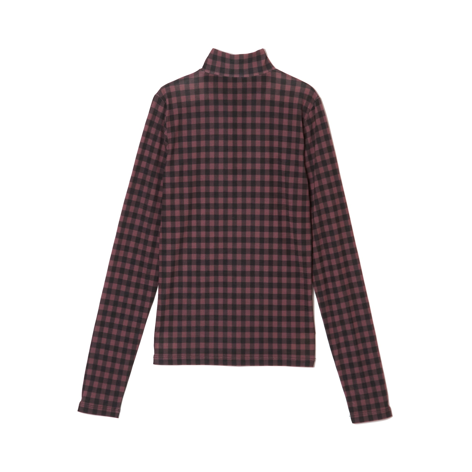 CHECK HALFZIP TOP(BRN) | ENTI