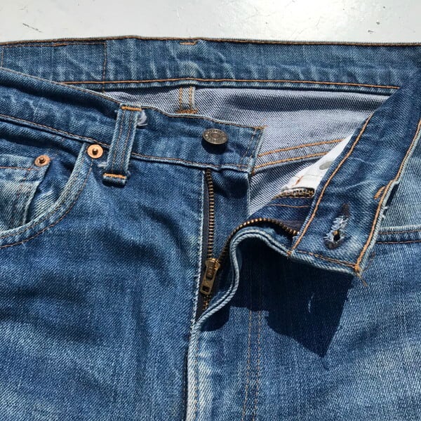 70's Levi's リーバイス 505-0217 デニム 66後期 刻印16 珍品 42TALON W32 脇割 縦落ち USA製 極希少  ヴィンテージ | agito vintage powered by BASE