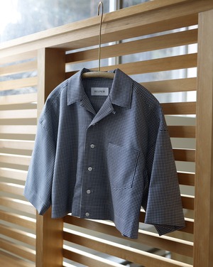 BELPER - SHORT SHIRT / GINGHAM