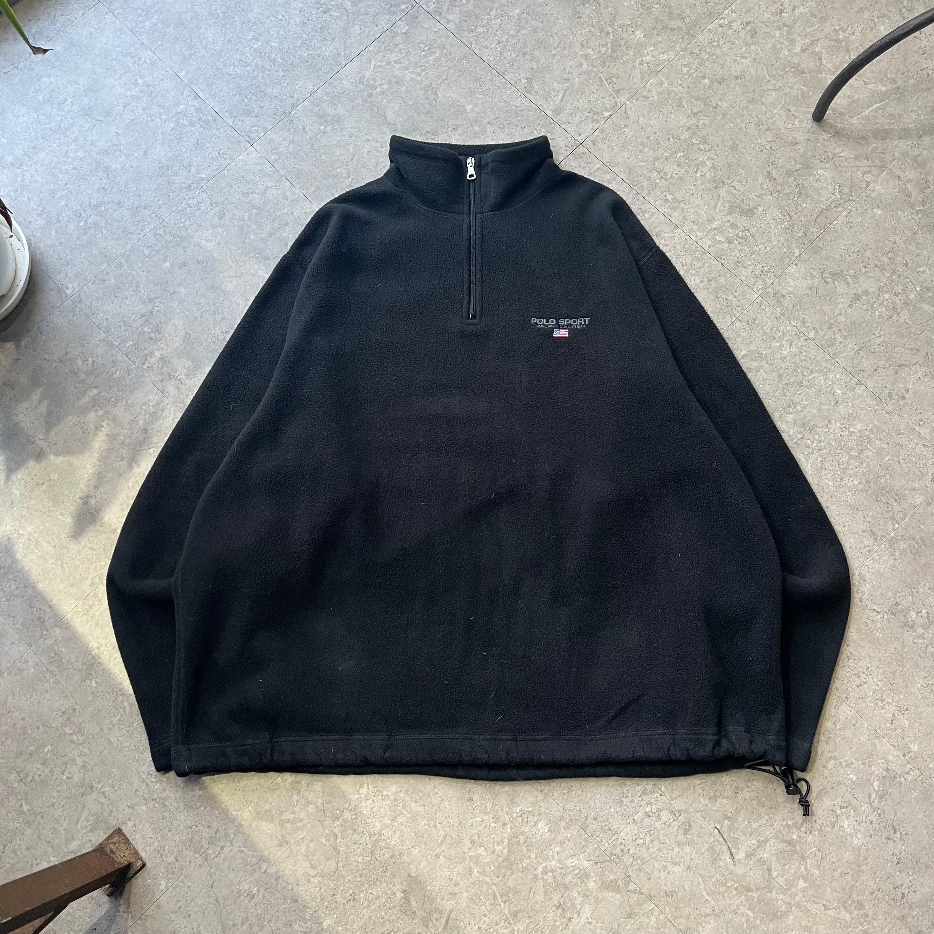 90s POLO SPORT fleece half-zip pullover【仙台店】