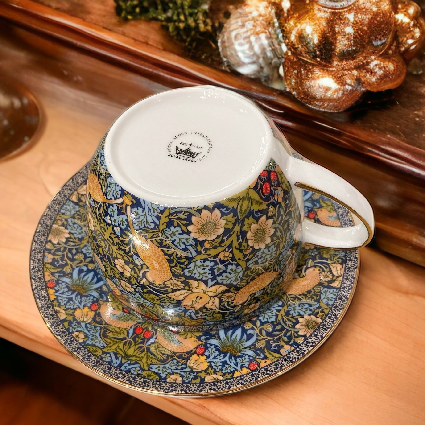 スープボウル カップ＆ソーサー William Morris いちご泥棒 | Jewelry Box.