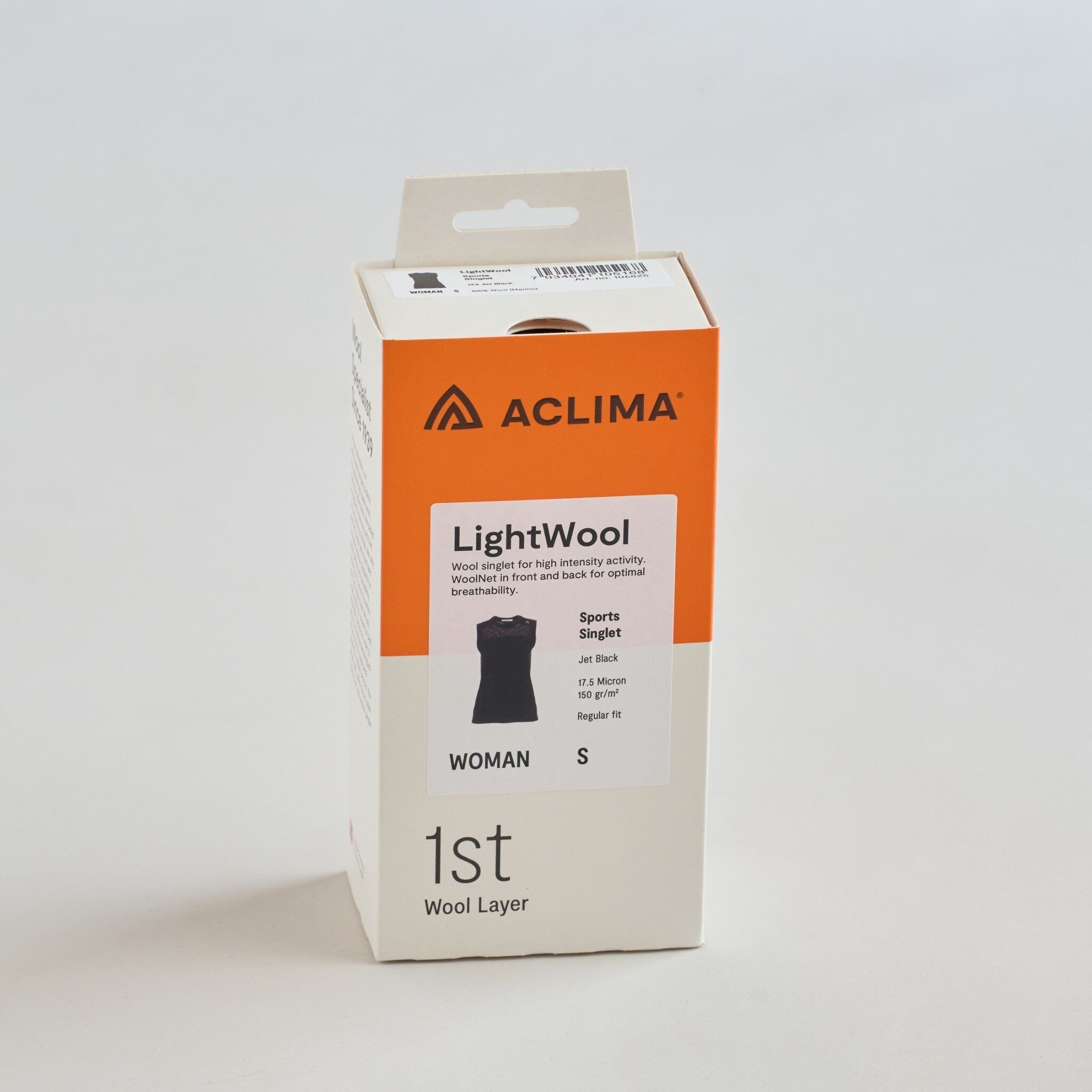 ACLIMA / W's Light Wool Sports Singlet (オールシーズン活躍、薄手の