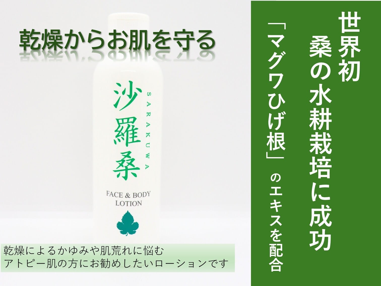 認定されてから　Sarakuwa　フェイス＆ボディローション