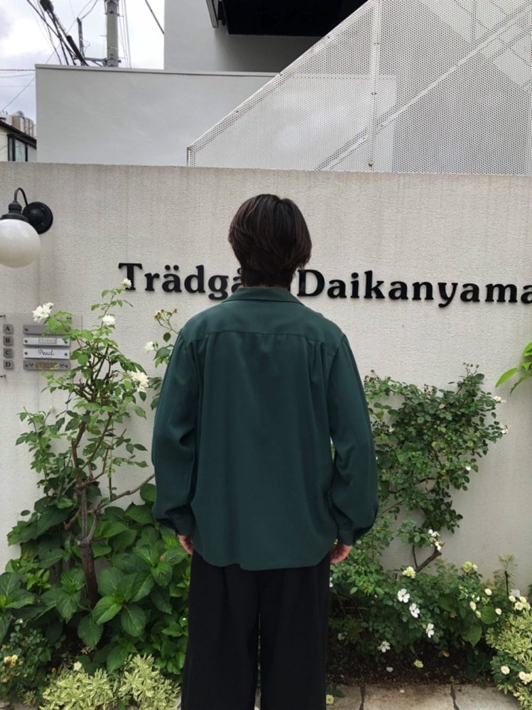 CAMPUS] Vintage Rayon Gabardine Shirt [1950s-] Vintage Rayon