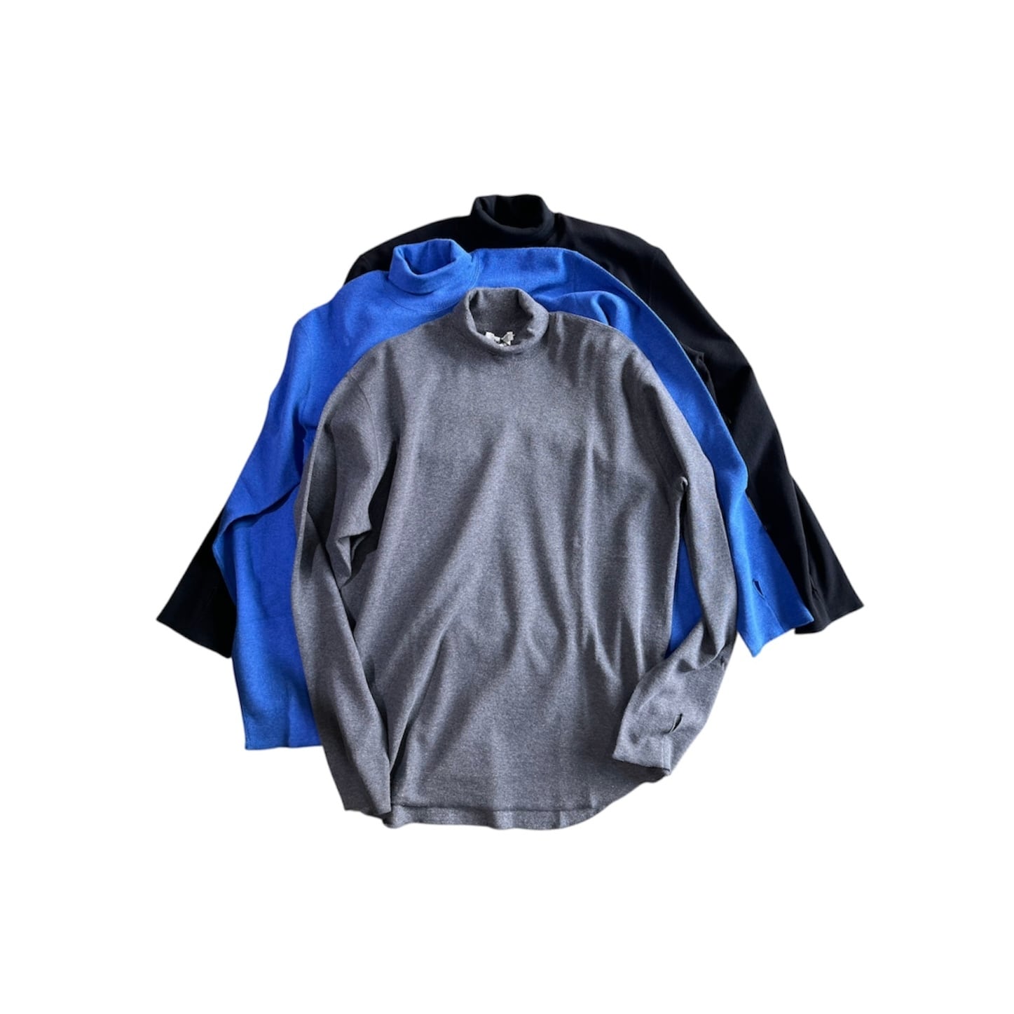 Saby / turtle long TEE / charcoal or blue or black