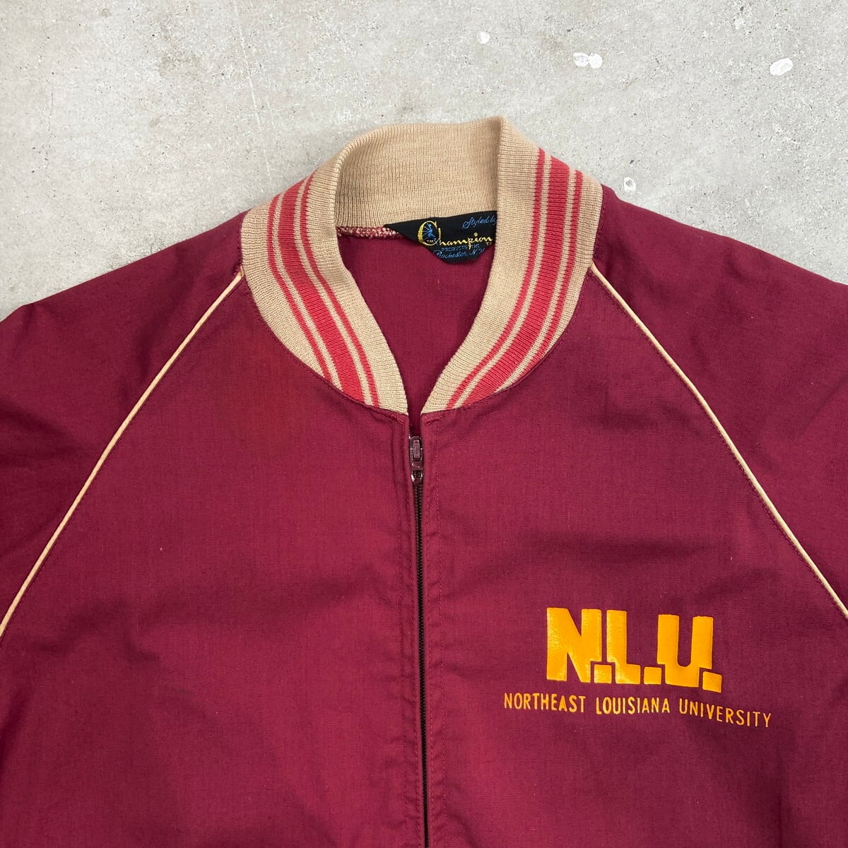70年代 三角ランタグ Champion チャンピオン カレッジロゴプリント