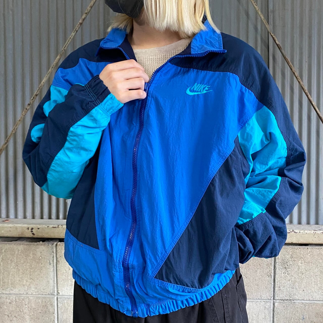 NIKE ナイキ　90s 90年代　ナイロンジャケット　ヴィンテージ