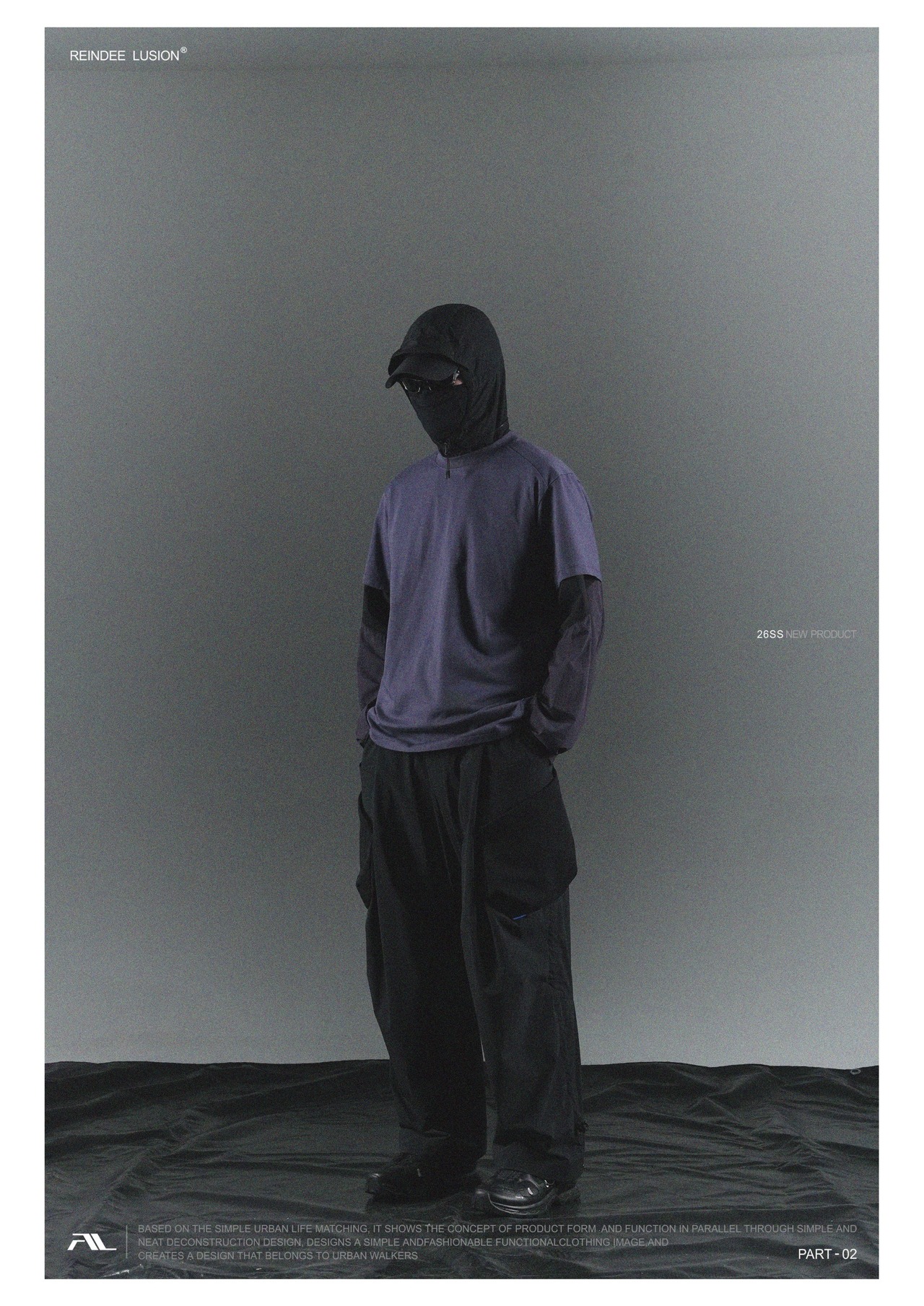 REINDEE LUSION アーバンテック ショートスリーブカットソー