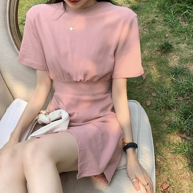 一目惚れ、フリルギャザーワンピース　A0746