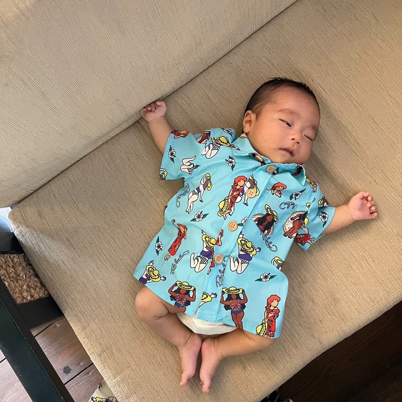 アロハブロッサム 80 アロハシャツ キッズ アロハブロッサム 80 アロハ