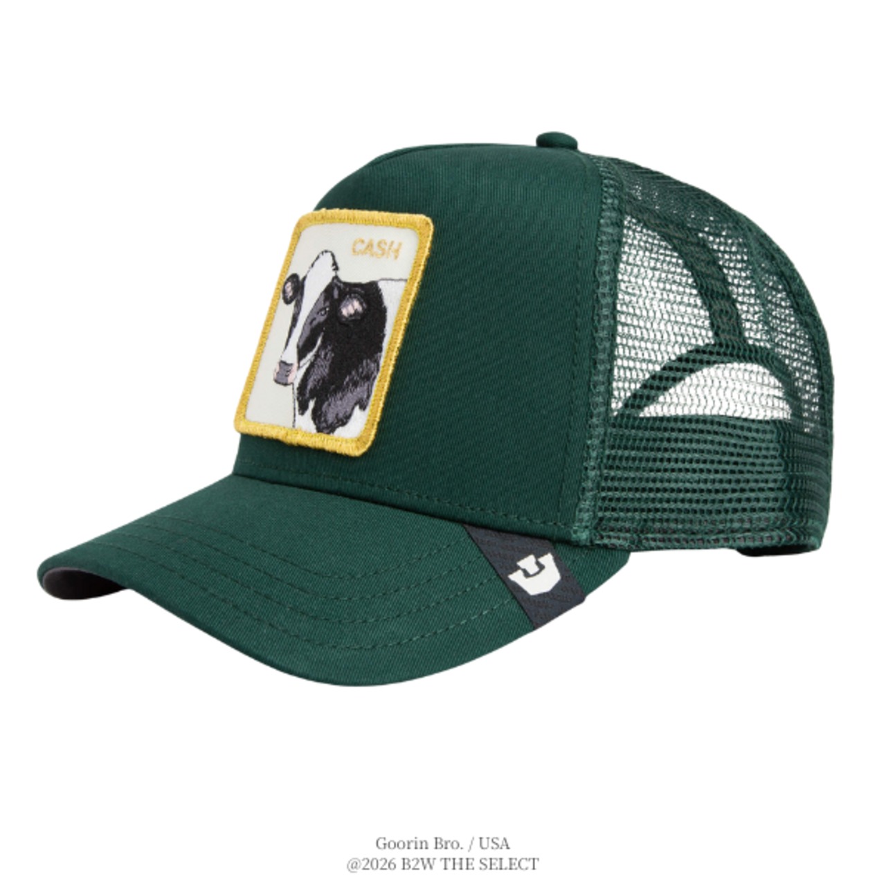 Goorin Bros. Cash Cow Trucker (Guard/Green) - 1
