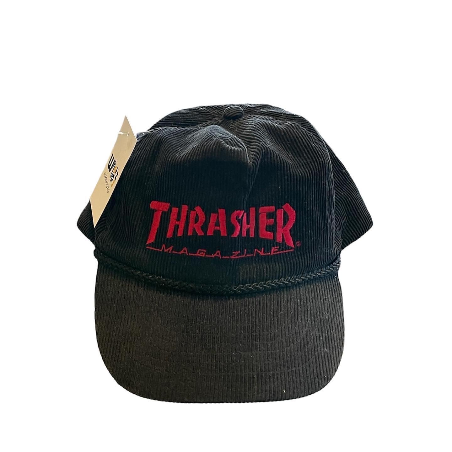 90s THRASHER CAP スラッシャー ツートン トラッカー キャップ