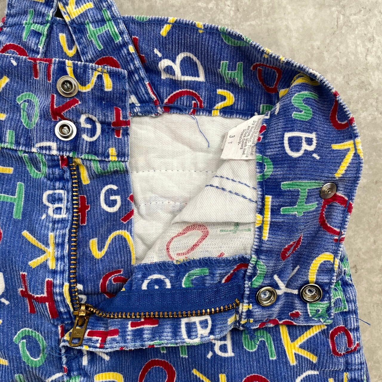 kids】70〜80年代 USA製 OSHKOSH オシュコシュ サロペットパンツ