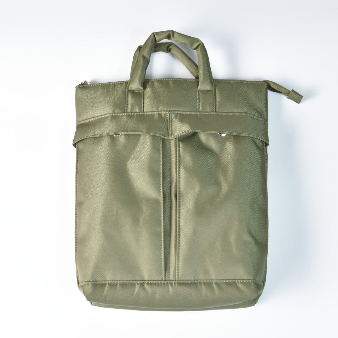 IKITSUKE イキツケ ヘルメットバッグ・カーキ | CHELSEA チェルシー