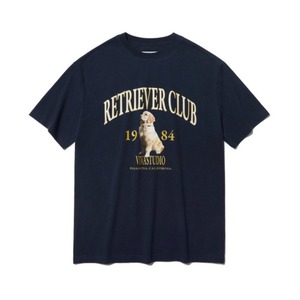 [VIVASTUDIO] RETRIEVER SHORT SLEEVE KS [NAVY] 正規品 韓国ブランド 韓国代行 韓国通販 韓国ファッション Tシャツ