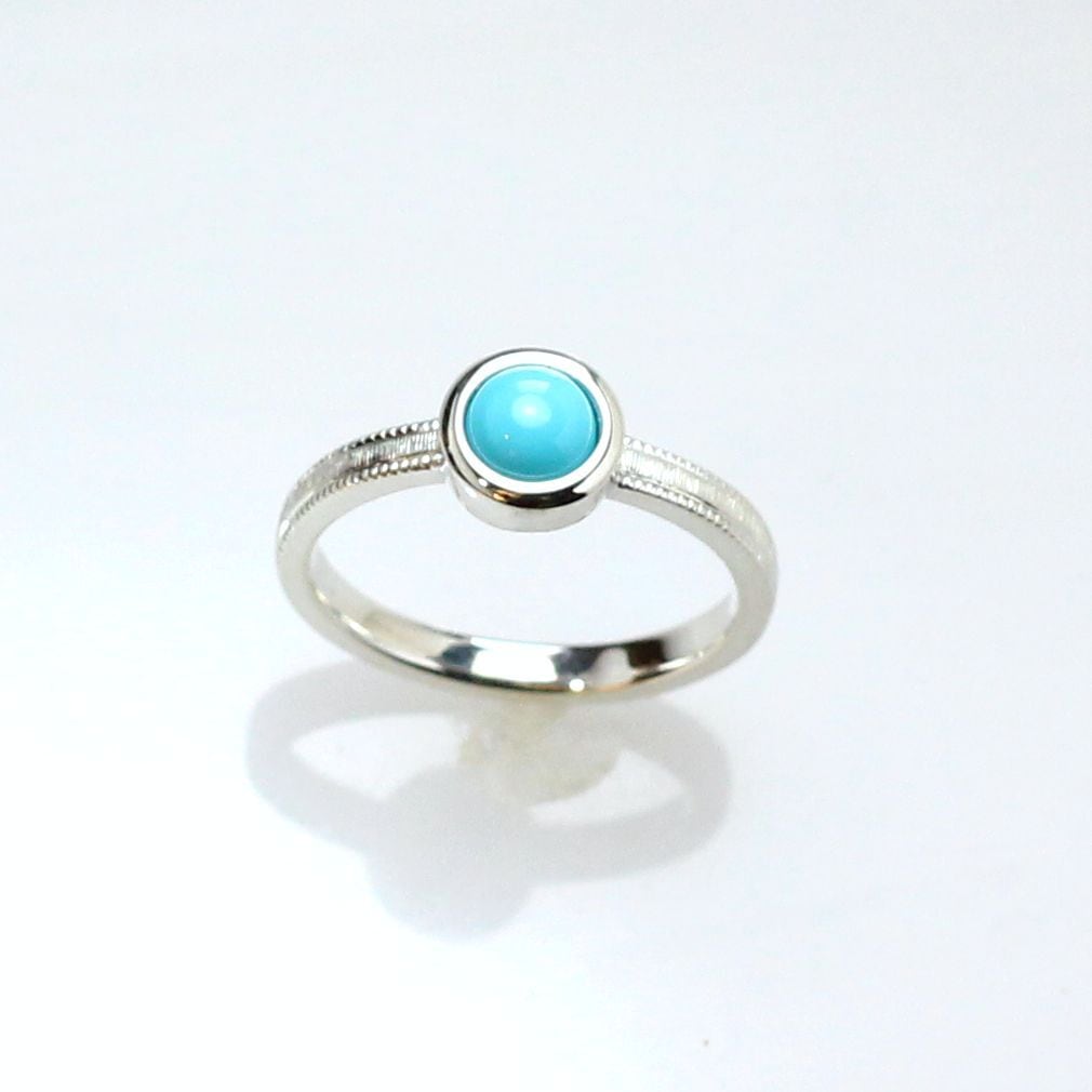 スリーピングビューティーターコイズリング 0.45ct | Atelier Ozaki