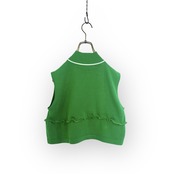 retro green color remake knit-3582-8