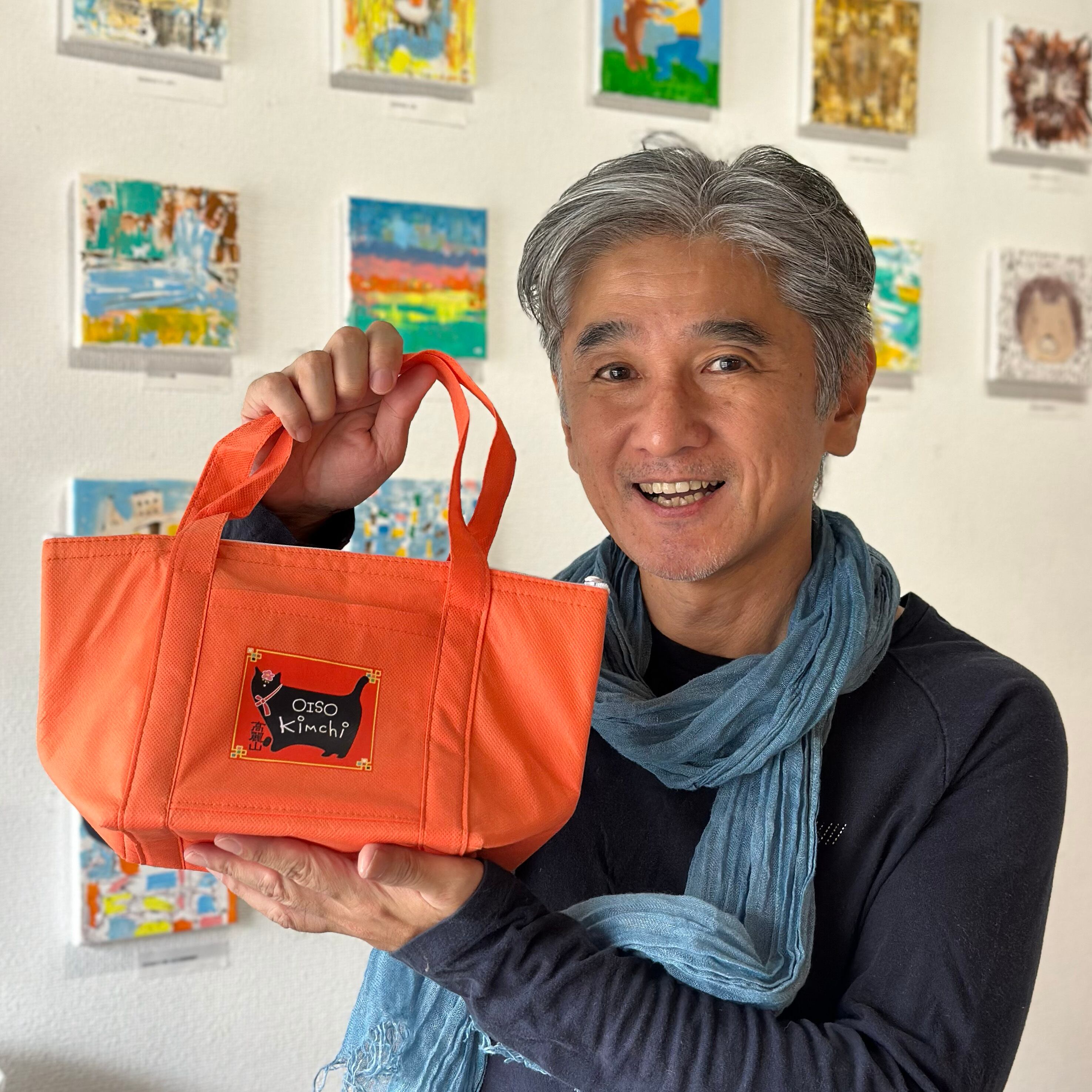 大磯高麗キムチ」オリジナル保冷トートバッグ | At GALLERY N'CAFE