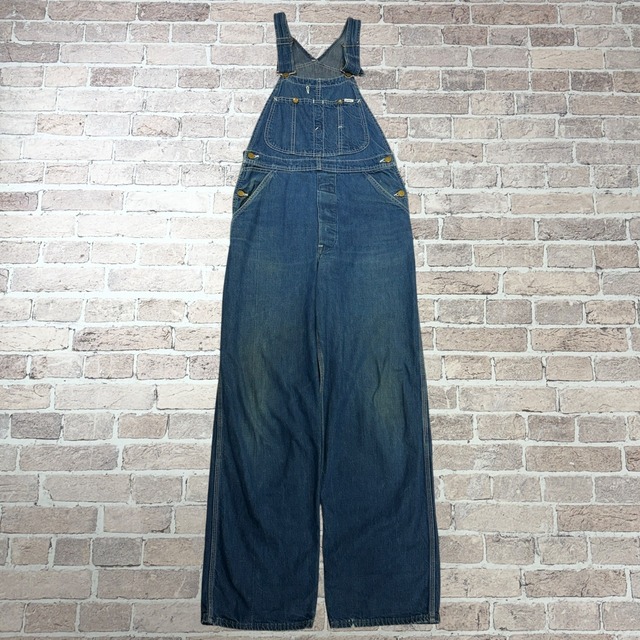 Ⓚ 1970s LEE DENIM OVERALL