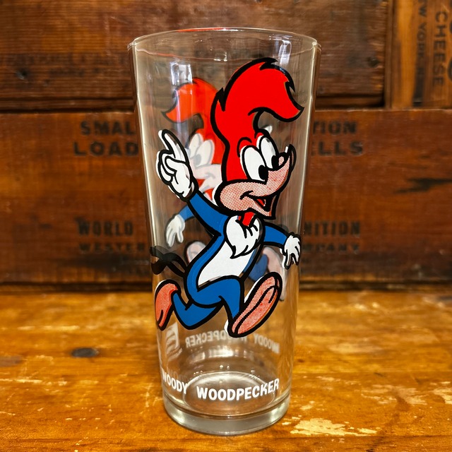 ウッディー・ウッドペッカー　 グラス　ペプシ・コレクターシリーズ　WALTER LANTZ　G-5