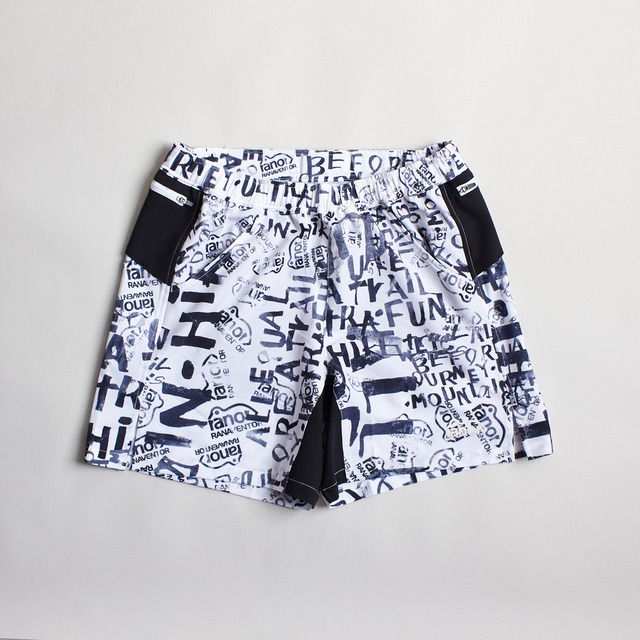 ranor（ラナー） MO MIXTURE MIDDLE SHORTS（モーミクスチャー ミドルショーツ）White