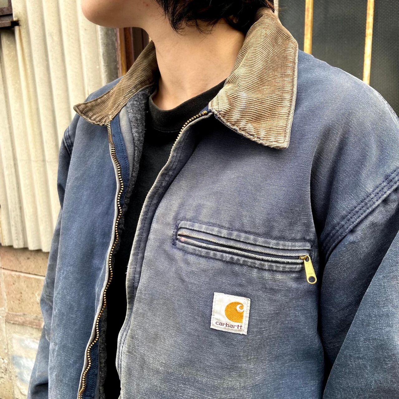 ビッグサイズ 雰囲気系 USA製 Carhartt カーハート デトロイト  