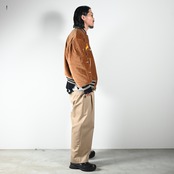 LEH26AW新作Embroidery SKA Reversible Blousonコーディネート