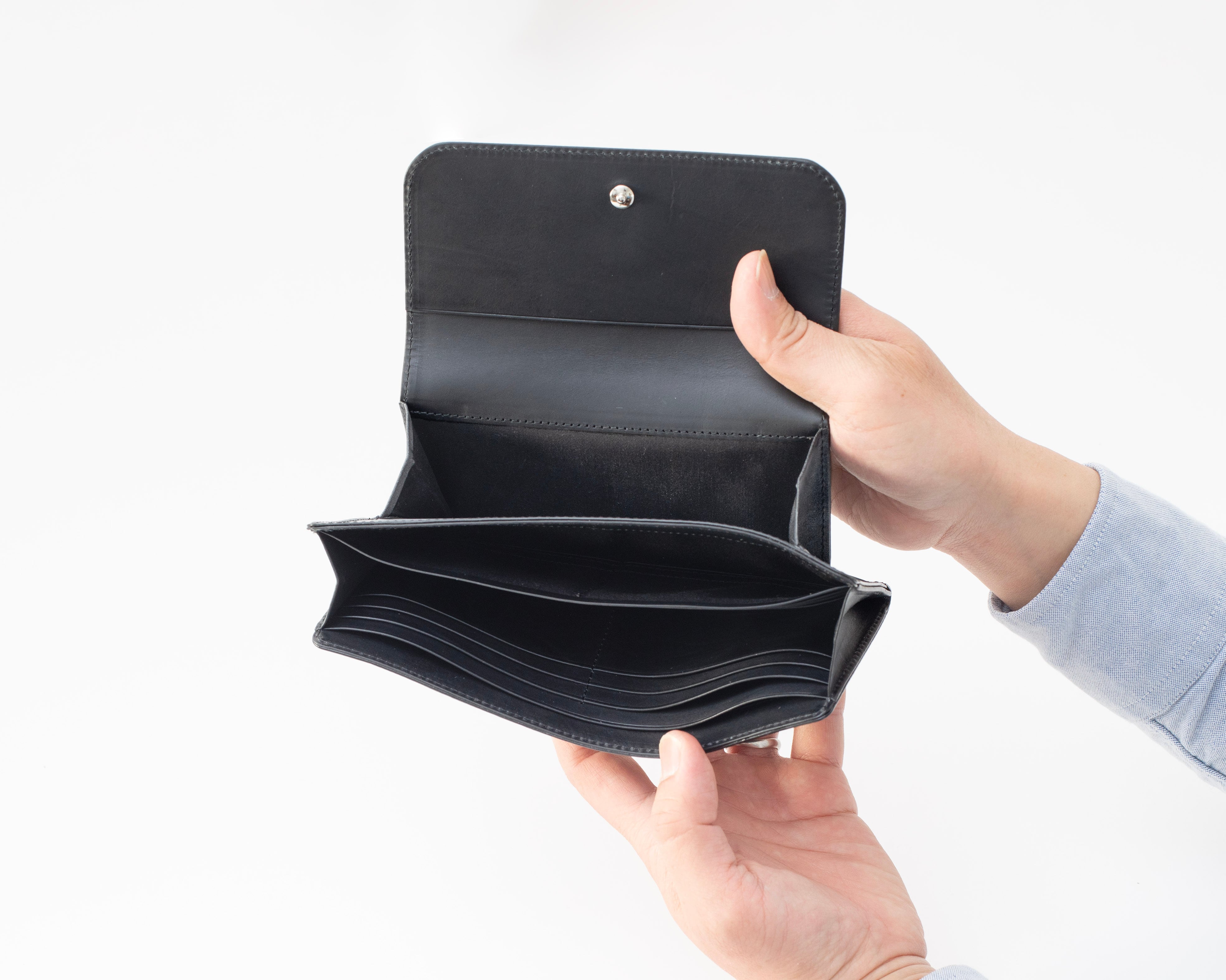 ワックス加工の長財布【DD319】 | 日本製のバッグ・革小物 TRIALOGUE