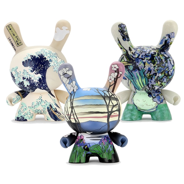 Kidrobot X The Met Masterpiece DUNNY  3pcs set