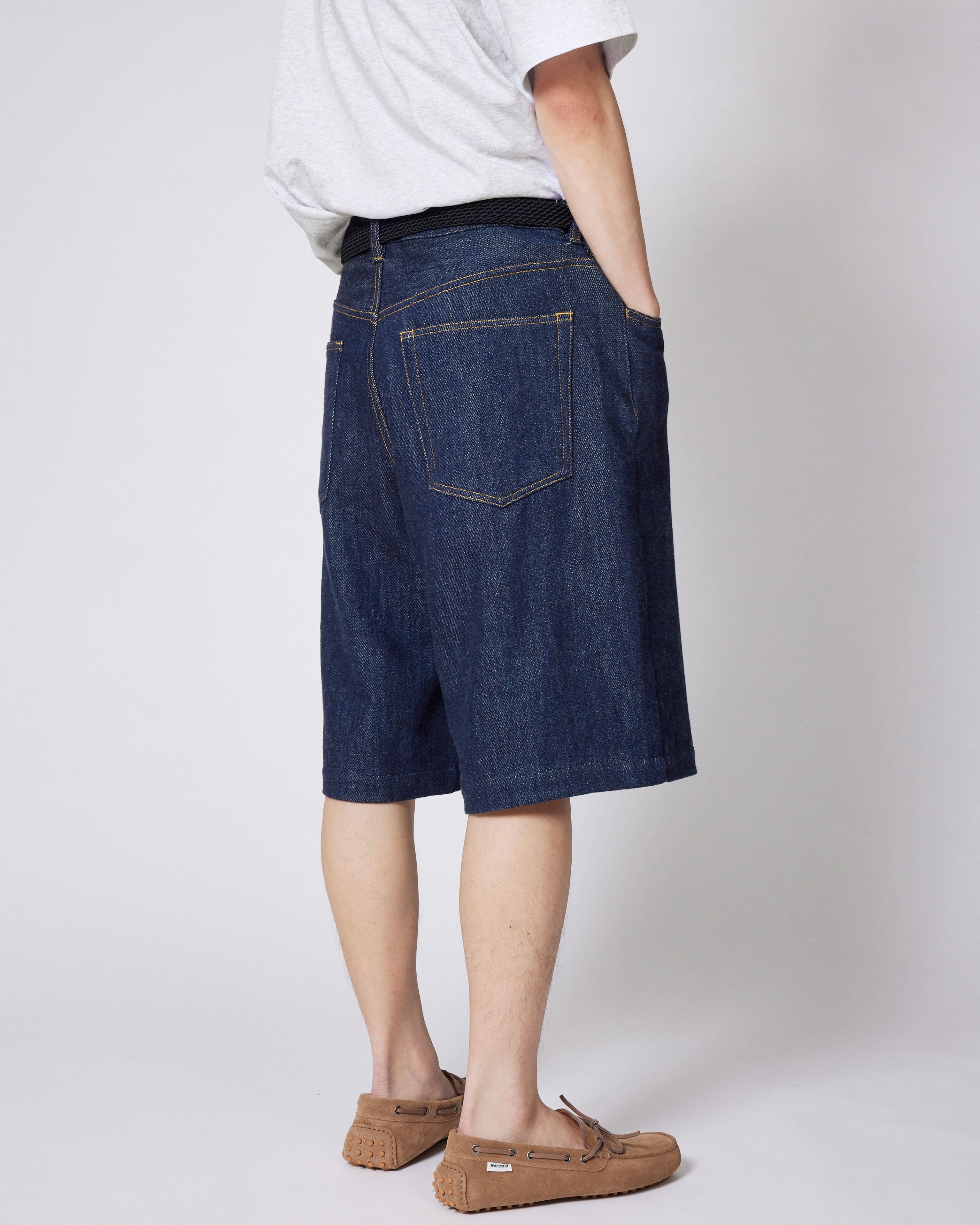everyone soft denim shorts (INDIGO) | everyone
