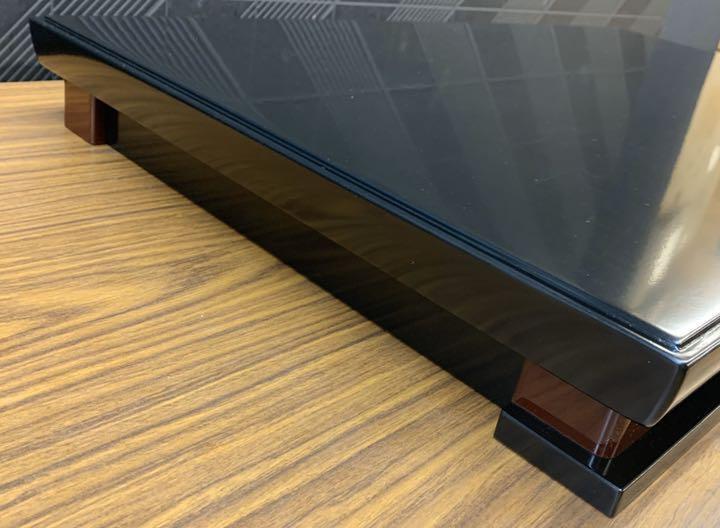 一枚台　飾り台　一枚板　黒塗り台　雛人形　親王台 一枚台飾り台一枚板黒塗り台雛人形親王台