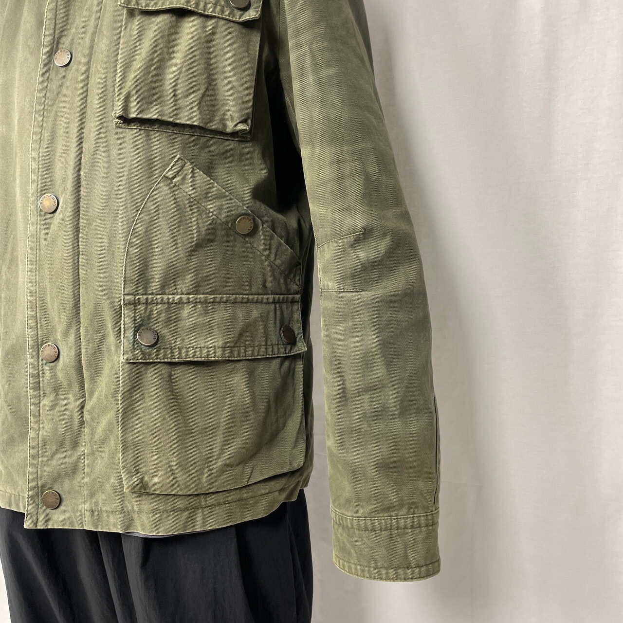 BURBERRY LONDON バーバリー コットンツイル ハンティングジャケット 